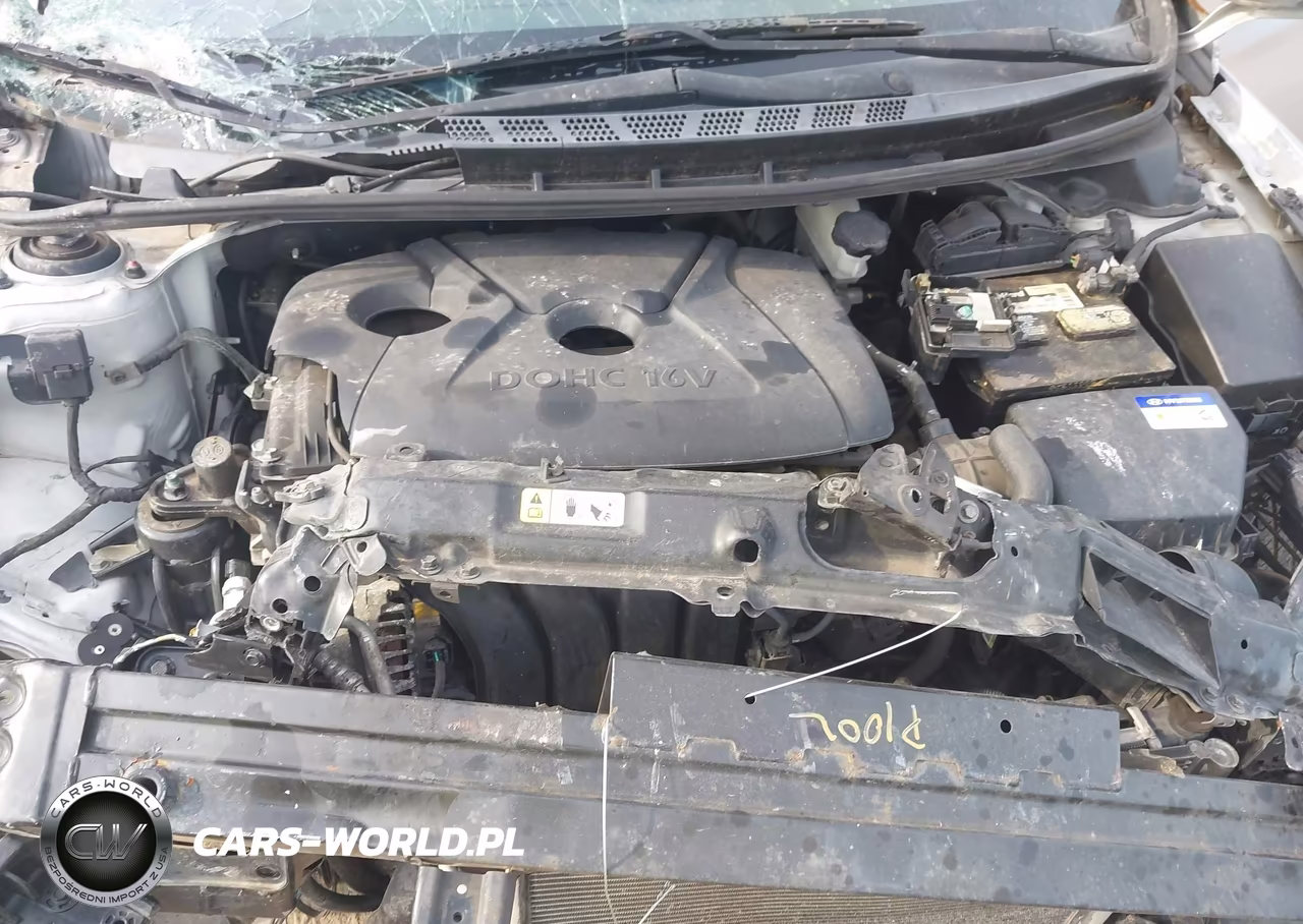 2013 Hyundai Elantra Gls VIN:KMHDH4AEXDU843547 - 10