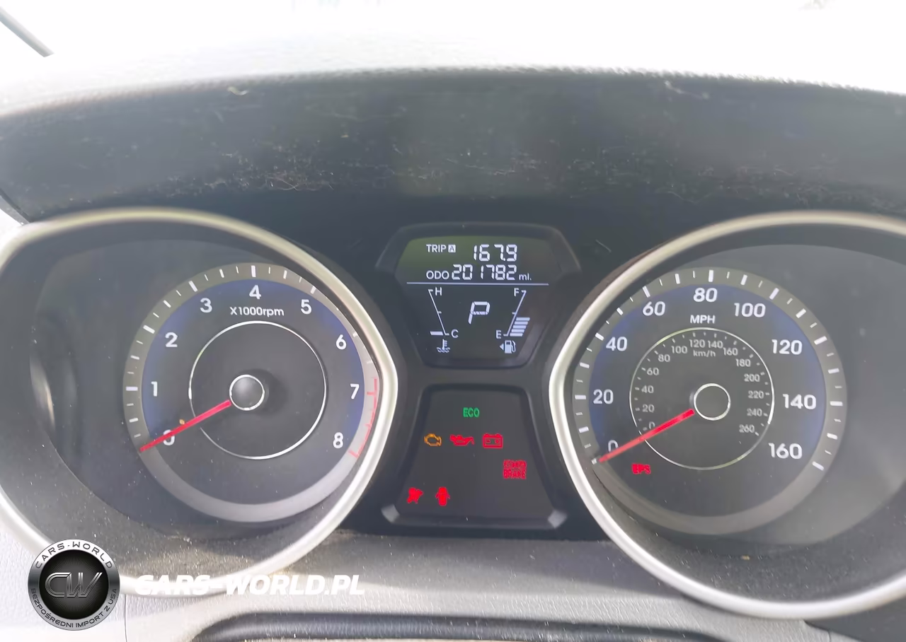 2013 Hyundai Elantra Gls VIN:KMHDH4AEXDU843547 - 7
