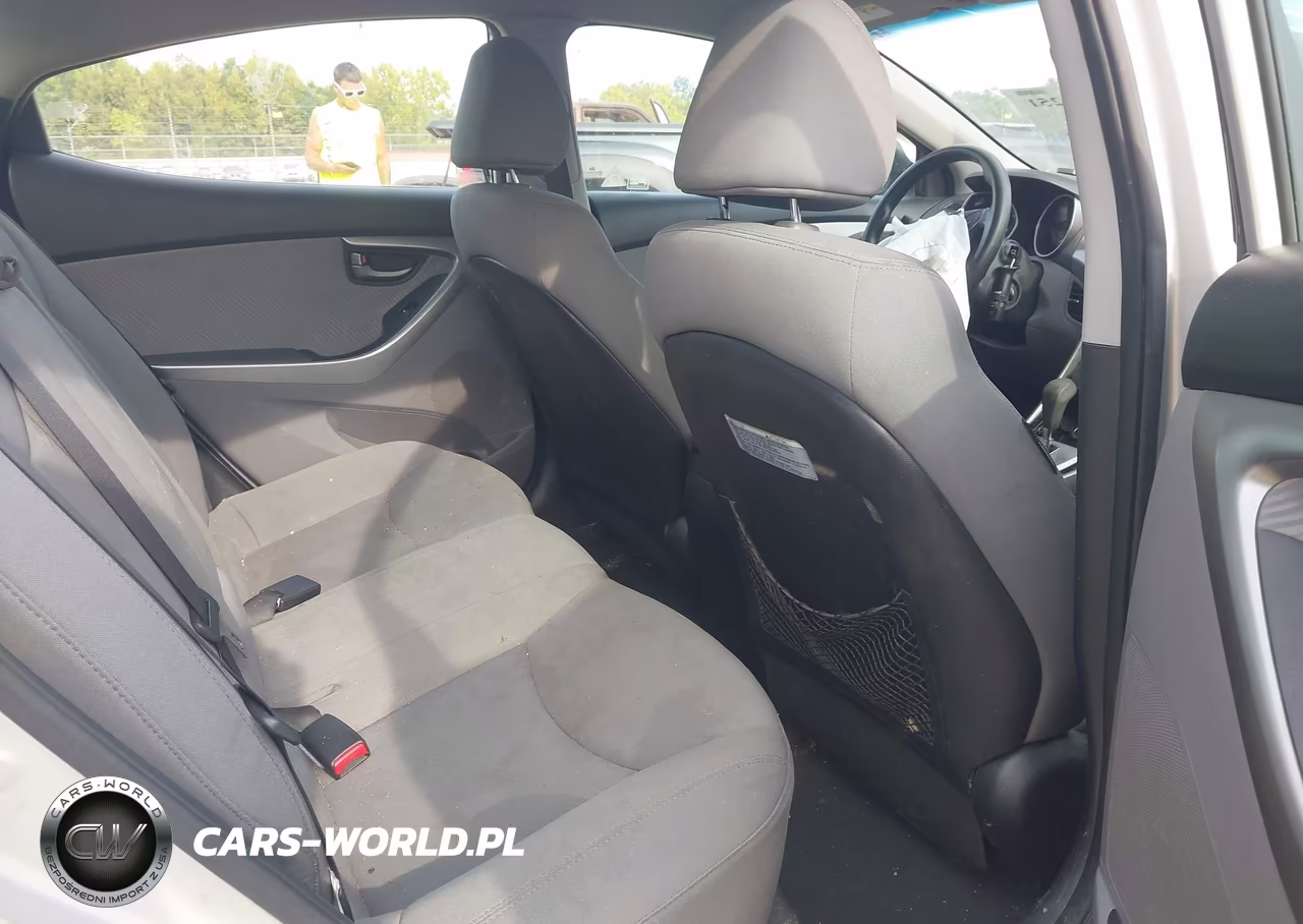 2013 Hyundai Elantra Gls VIN:KMHDH4AEXDU843547 - 8
