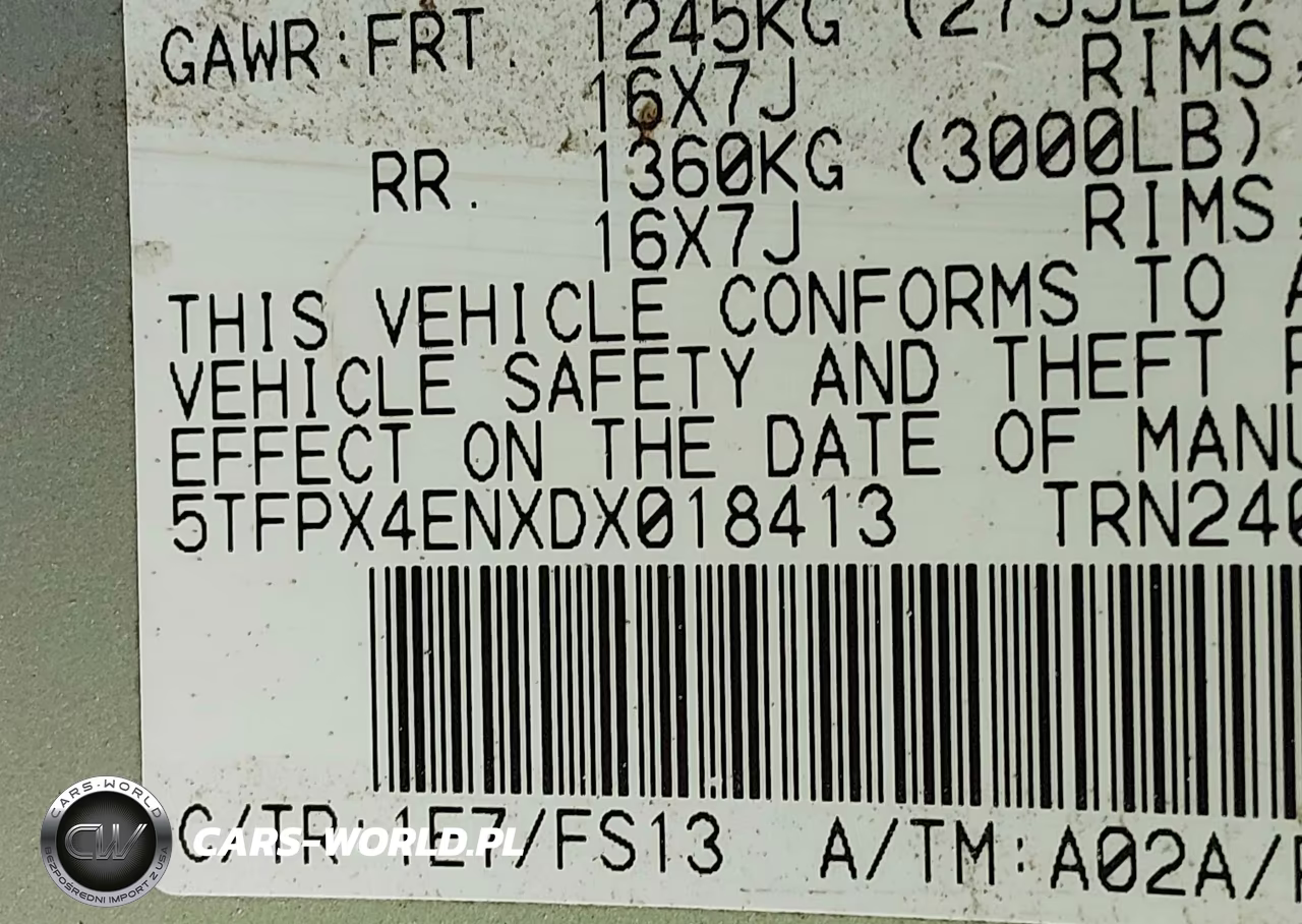 2013 Toyota Tacoma VIN:5TFPX4ENXDX018413 - 9