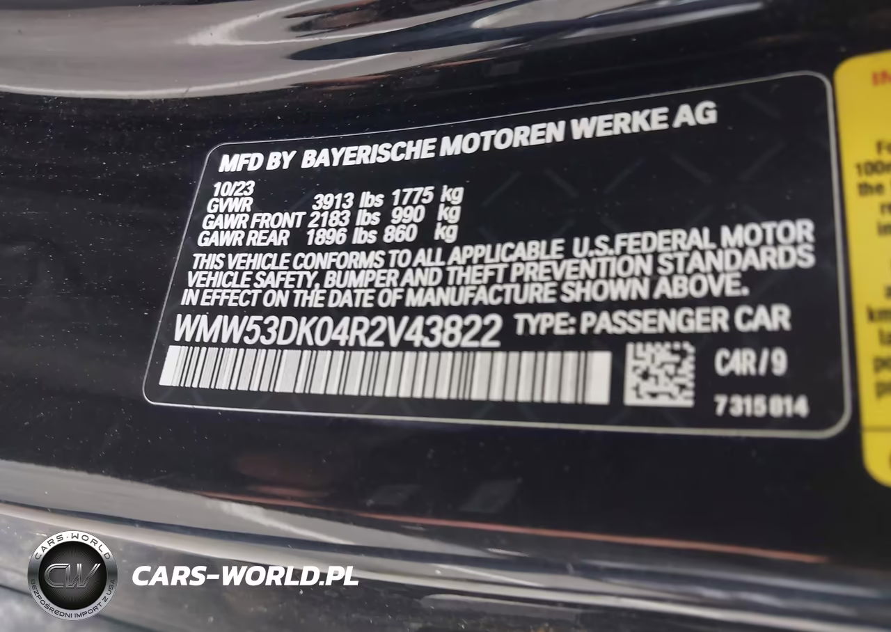 2024 Mini Hardtop Cooper S VIN:WMW53DK04R2V43822 - 9