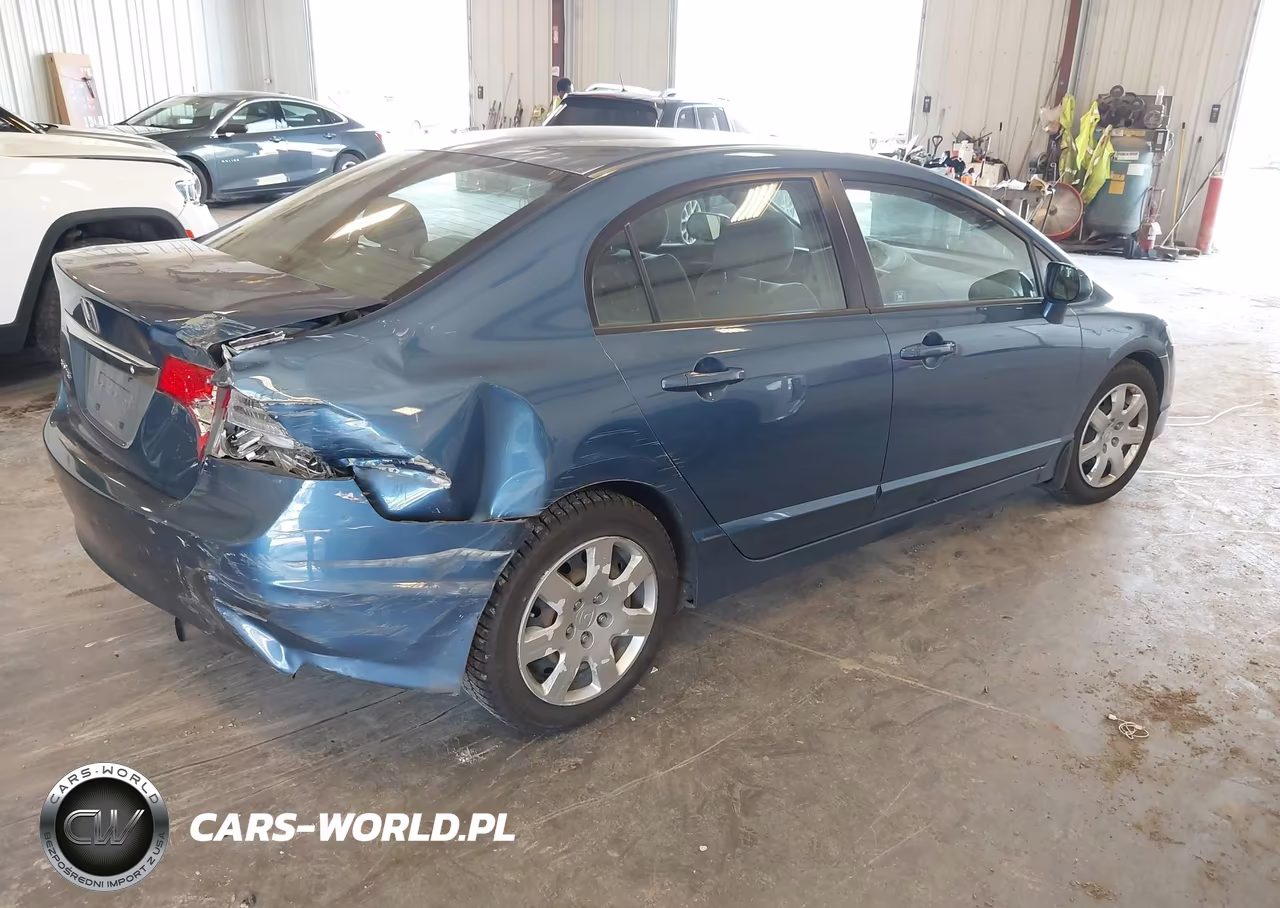 2011 Honda Civic Lx VIN:19XFA1F59BE000041 - 4