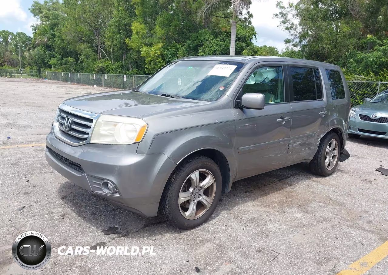 2012 Honda Pilot Ex VIN:5FNYF3H44CB022759 - 2