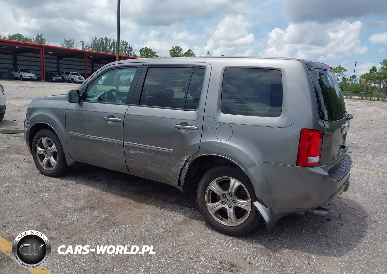 2012 Honda Pilot Ex VIN:5FNYF3H44CB022759 - 3