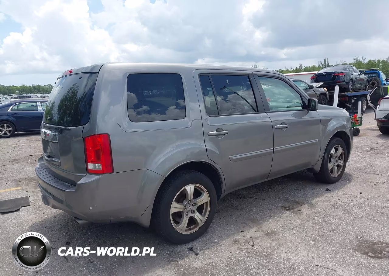 2012 Honda Pilot Ex VIN:5FNYF3H44CB022759 - 4