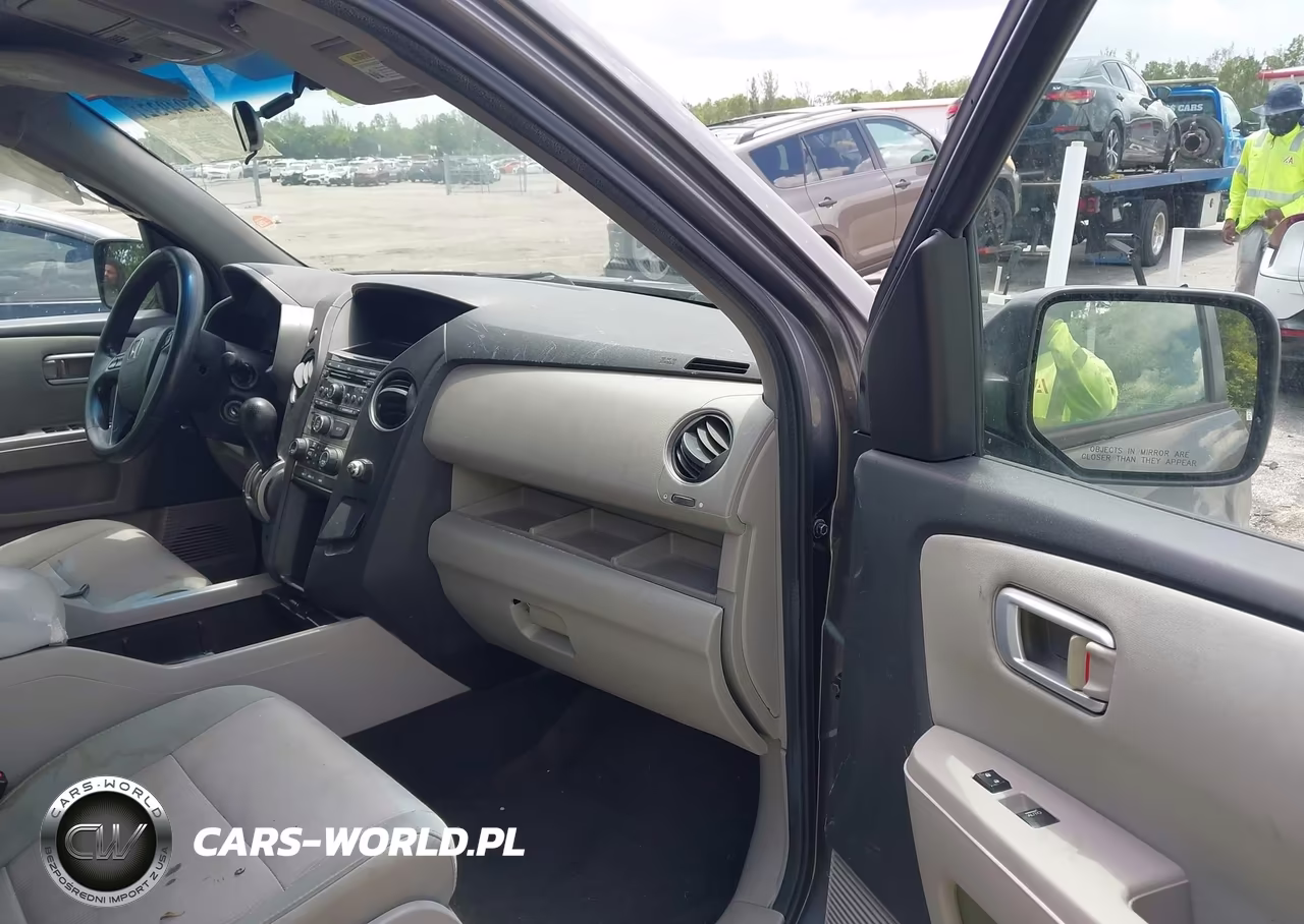 2012 Honda Pilot Ex VIN:5FNYF3H44CB022759 - 5