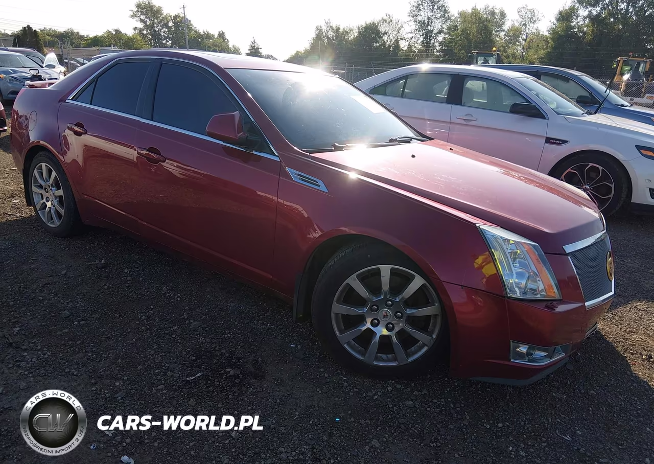 2008 Cadillac Cts Standard VIN:1G6DT57V980148668 - 1
