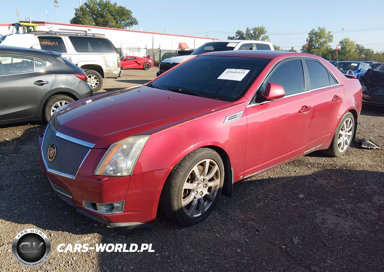 2008 Cadillac Cts Standard VIN:1G6DT57V980148668 - 2