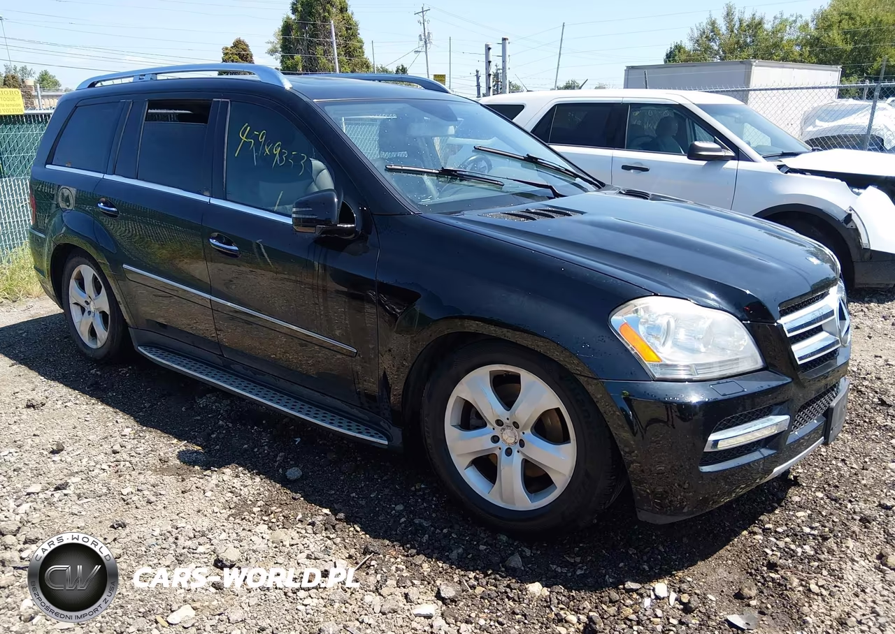 2012 Mercedes-Benz Gl 450 4Matic VIN:4JGBF7BE9CA801657 - 1