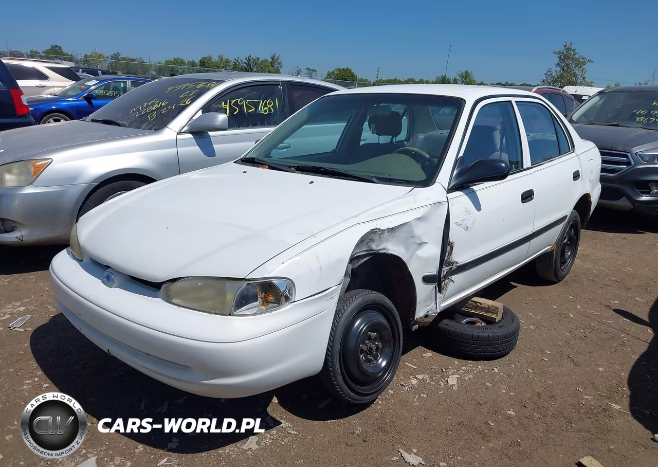 2000 Chevrolet Prizm VIN:1Y1SK5285YZ435697 - 2