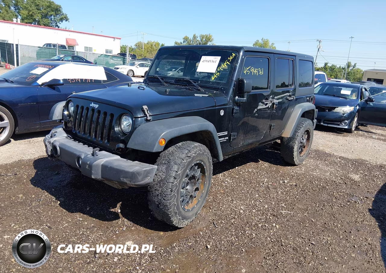 2017 Jeep Wrangler Unlimited Sport 4X4 VIN:1C4BJWDG4HL731427 - 2