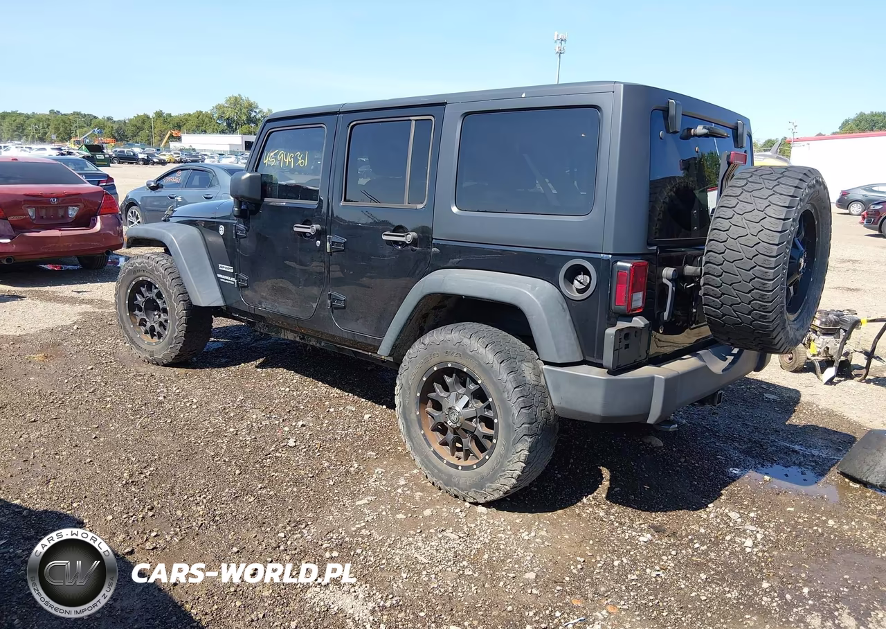 2017 Jeep Wrangler Unlimited Sport 4X4 VIN:1C4BJWDG4HL731427 - 3