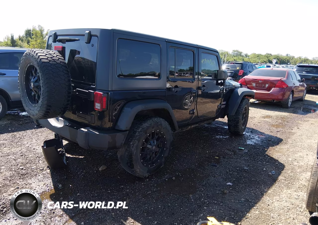 2017 Jeep Wrangler Unlimited Sport 4X4 VIN:1C4BJWDG4HL731427 - 4