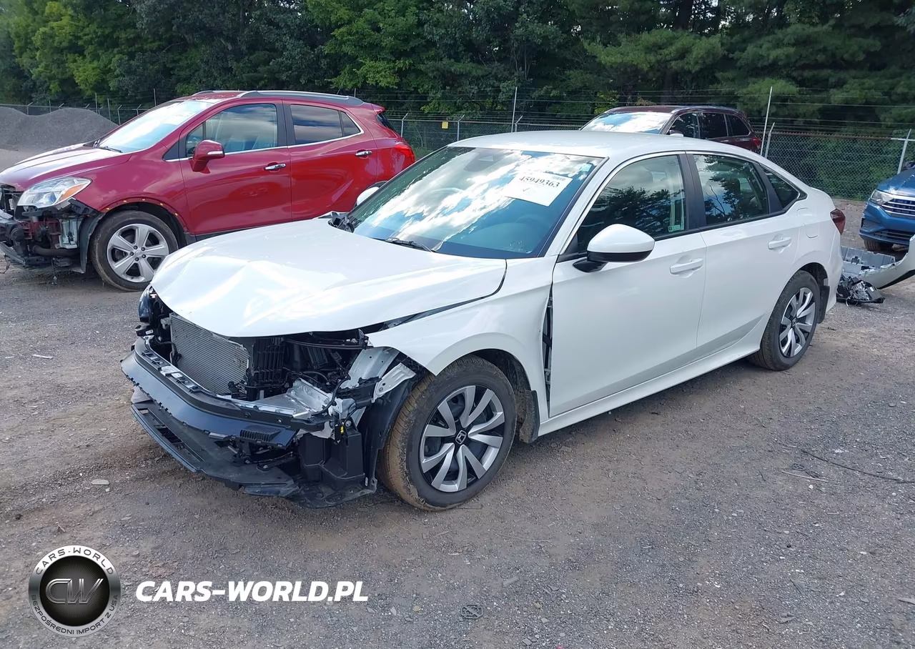 2026 Honda Civic Lx VIN:2HGFE2F29TH530016 - 2