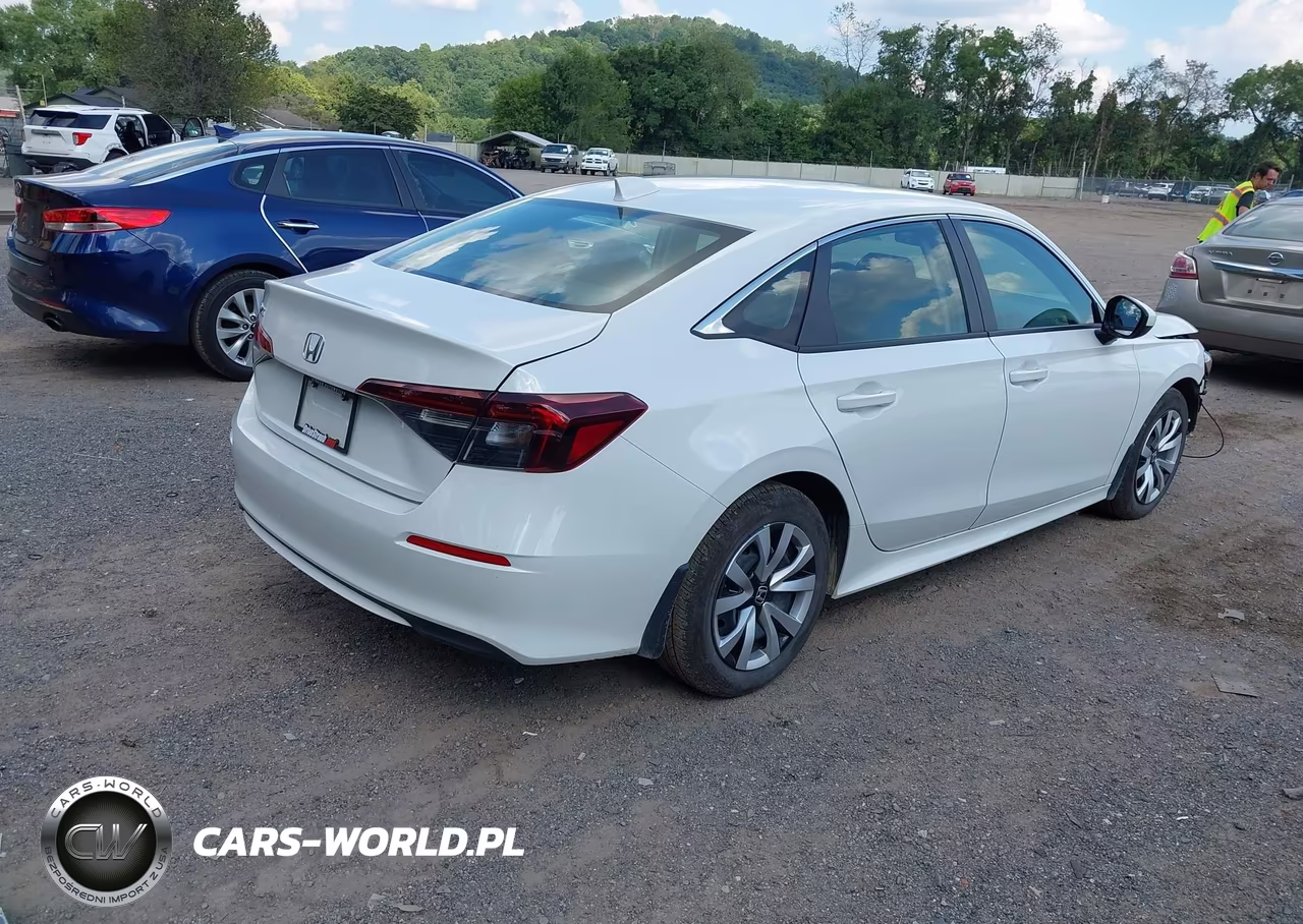 2026 Honda Civic Lx VIN:2HGFE2F29TH530016 - 4