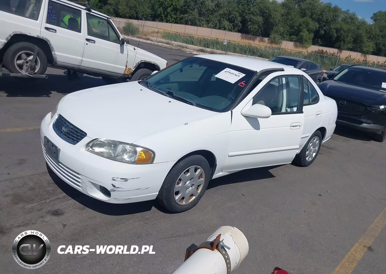 2002 Nissan Sentra Gxe VIN:3N1CB51D22L602686 - 2