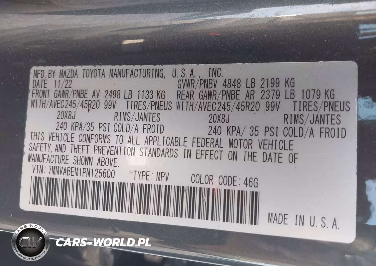 2023 Mazda Cx-50 2.5 S Premium Plus VIN:7MMVABEM1PN125600 - 9
