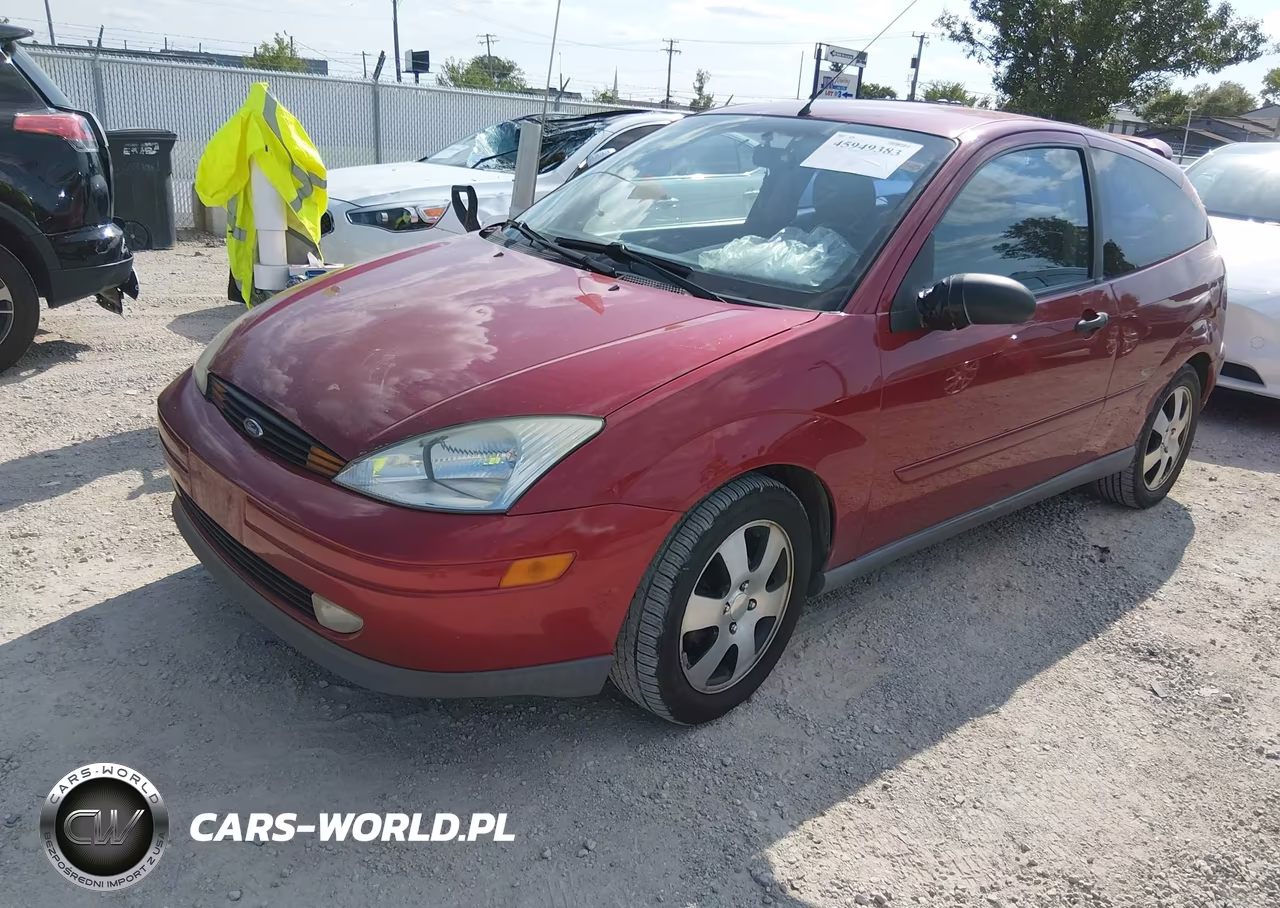 2001 Ford Focus Zx3 VIN:3FAFP31311R248510 - 2