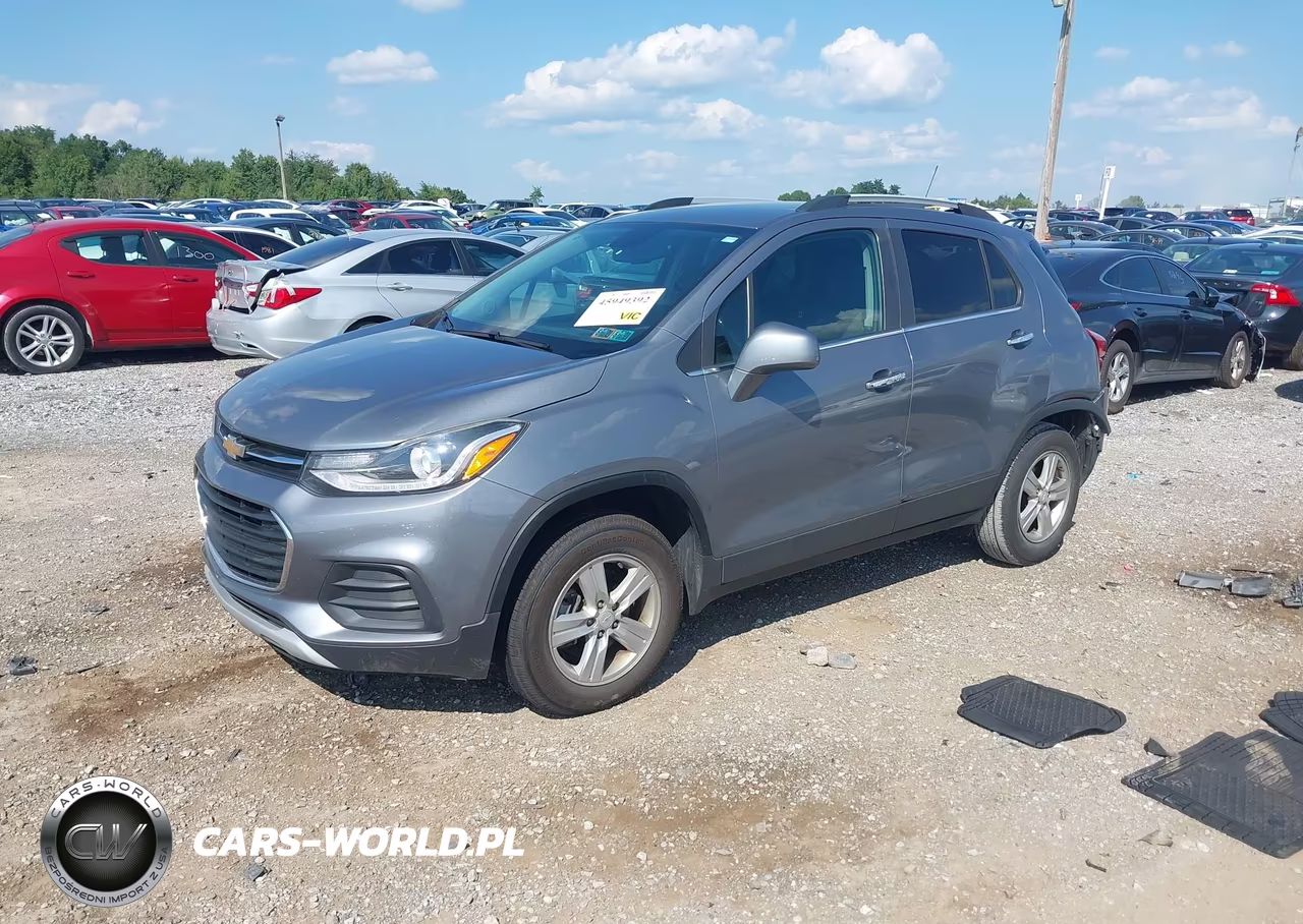 2019 Chevrolet Trax Lt VIN:KL7CJPSBXKB878640 - 2