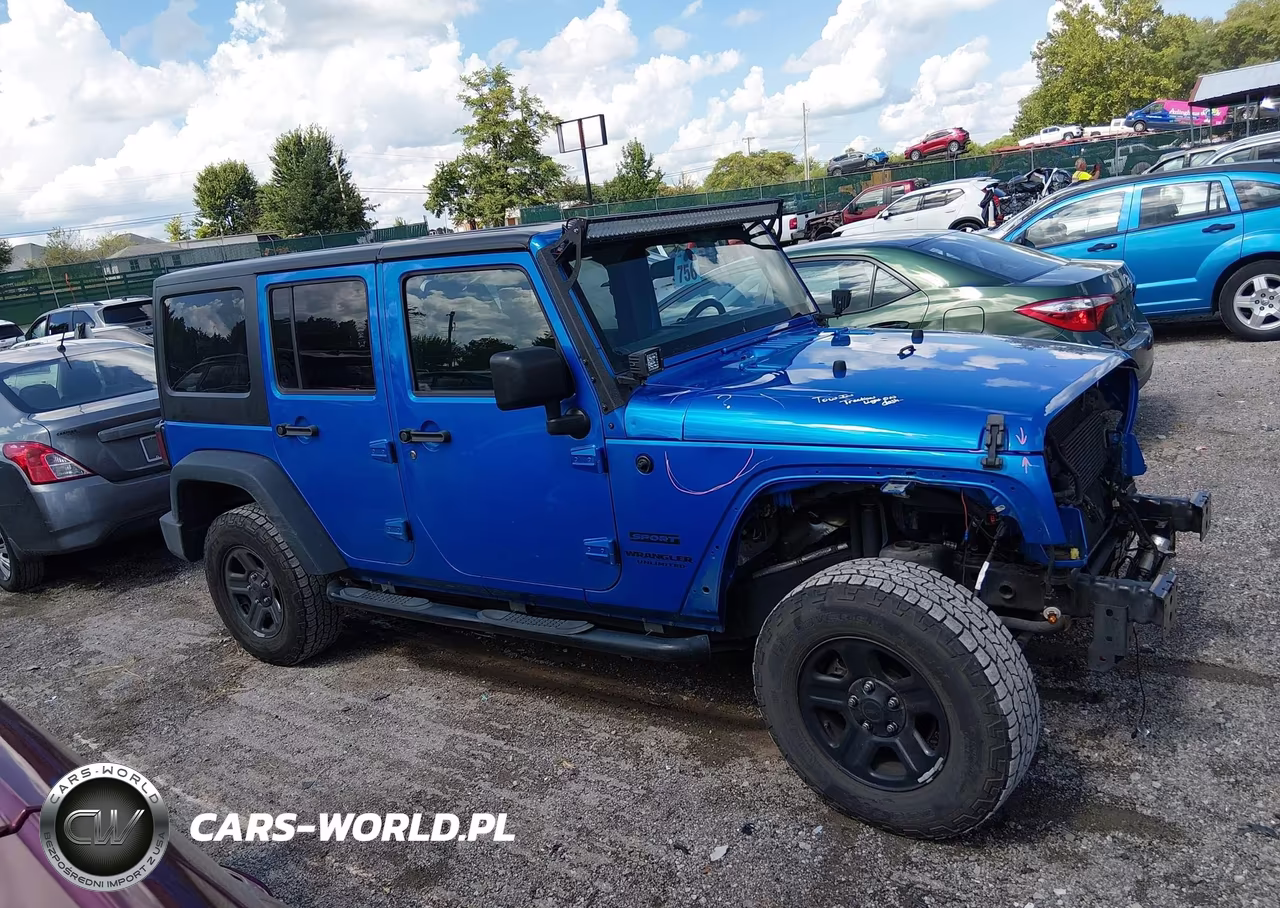 2016 Jeep Wrangler Unlimited Sport VIN:1C4BJWDG8GL114546 - 13