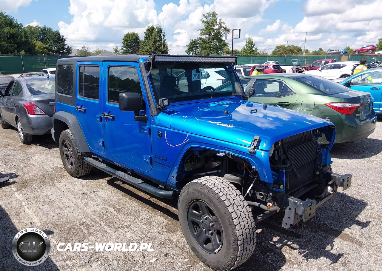 2016 Jeep Wrangler Unlimited Sport VIN:1C4BJWDG8GL114546 - 17