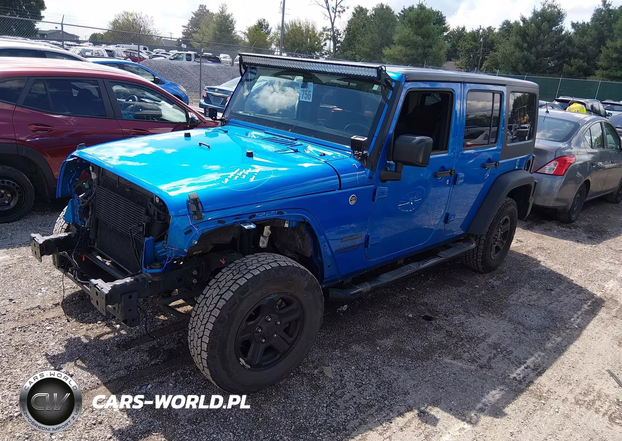 2016 Jeep Wrangler Unlimited Sport VIN:1C4BJWDG8GL114546 - 2