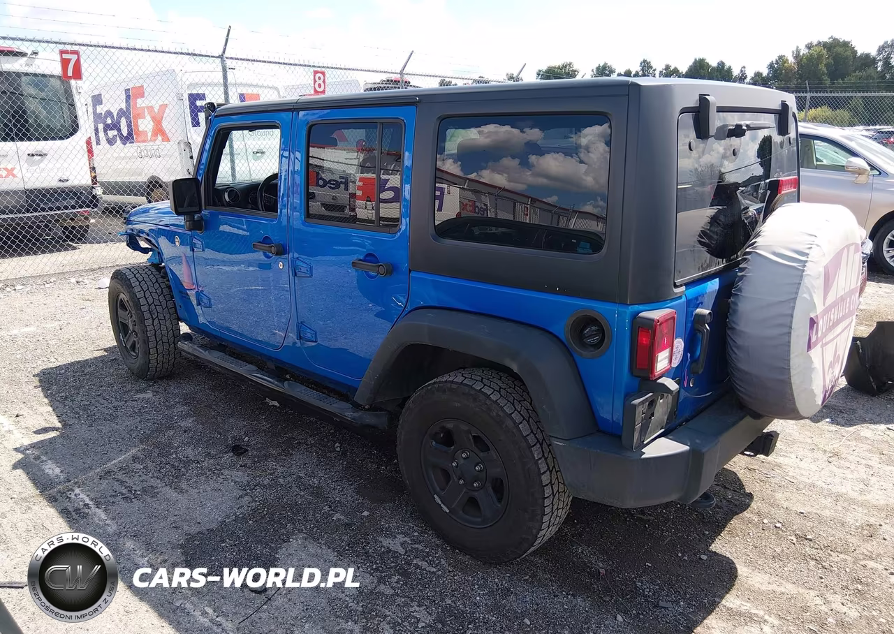 2016 Jeep Wrangler Unlimited Sport VIN:1C4BJWDG8GL114546 - 3