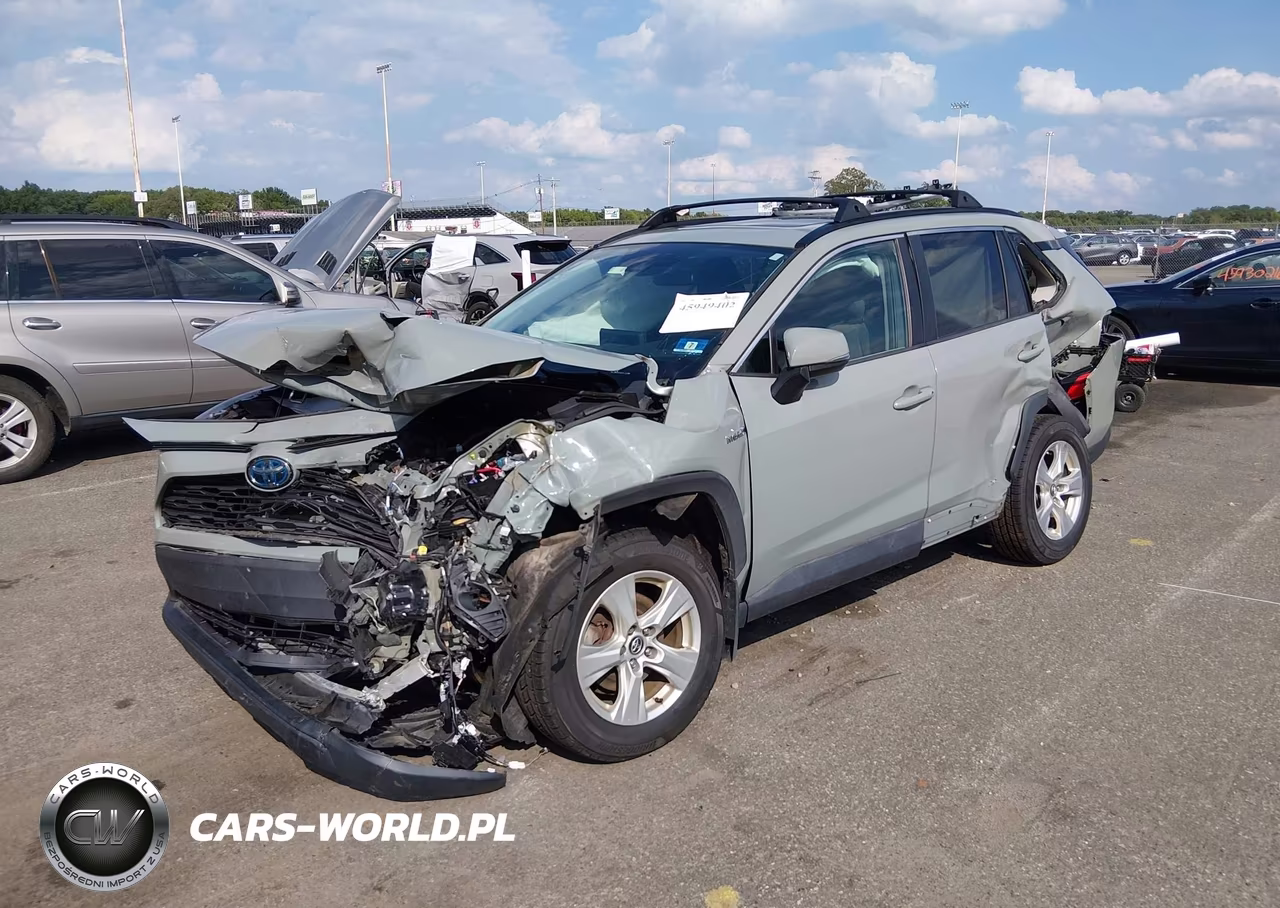 2020 Toyota Rav4 Hybrid Xle VIN:2T3RWRFV8LW067359 - 2