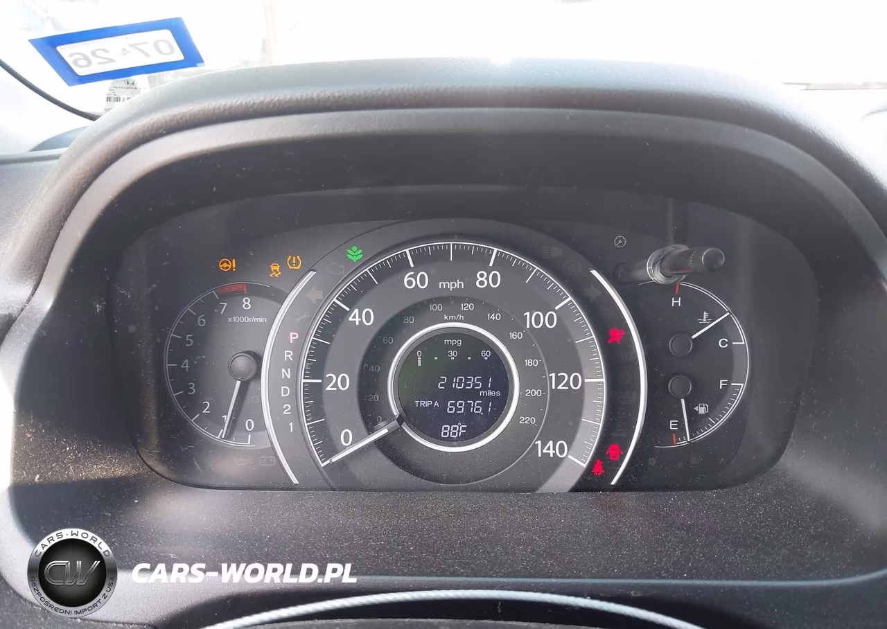 2012 Honda Cr-V Ex-L VIN:5J6RM3H75CL039596 - 7