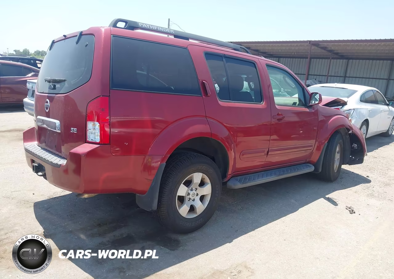 2007 Nissan Pathfinder Se VIN:5N1AR18UX7C613934 - 4