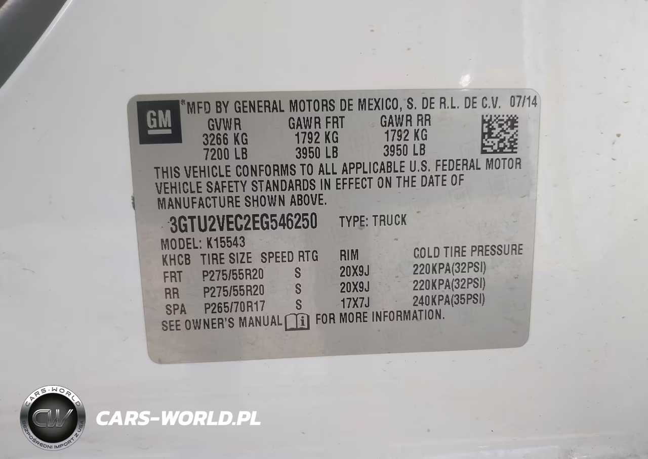 2014 GMC Sierra 1500 Slt VIN:3GTU2VEC2EG546250 - 9