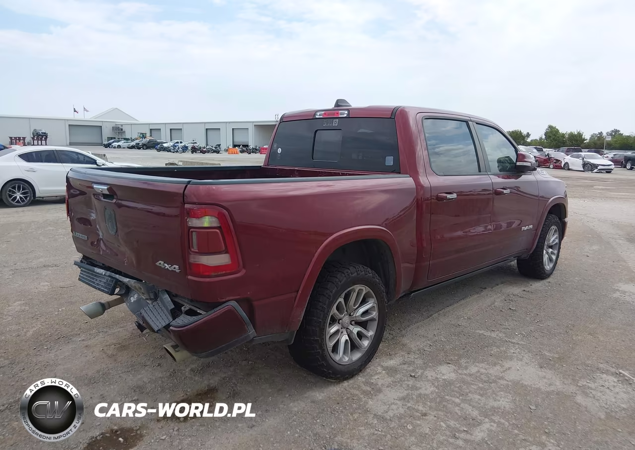 2021 Ram 1500 Laramie 4X4 5'7 Box VIN:1C6SRFJT3MN743312 - 4