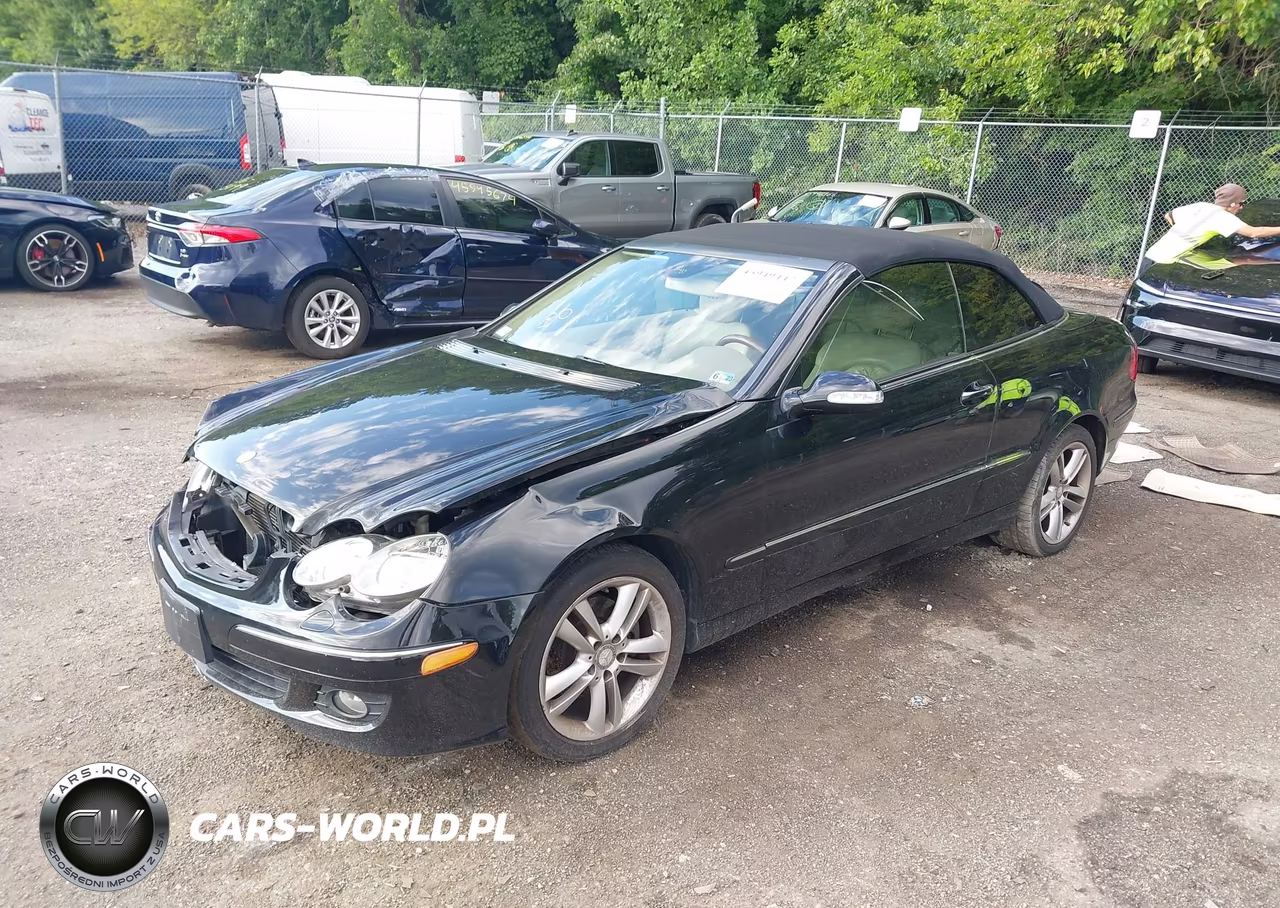 2008 Mercedes-Benz Clk 350 VIN:WDBTK56F98F249565 - 2