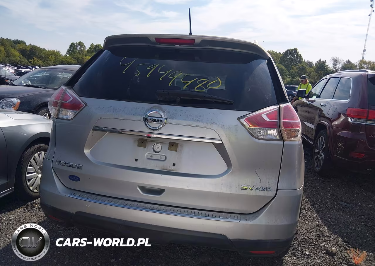 2015 Nissan Rogue Sv VIN:KNMAT2MV8FP505037 - 16