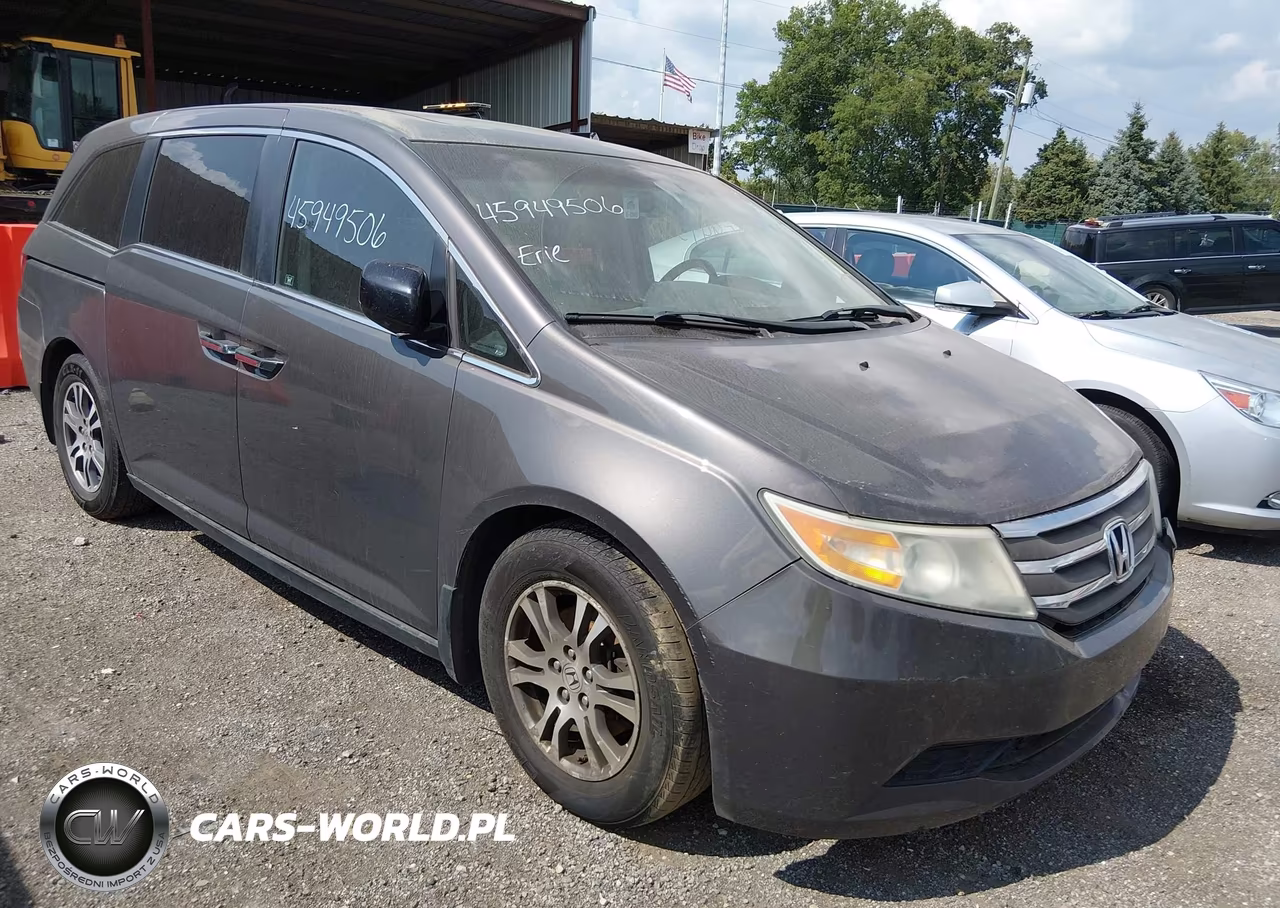 2011 Honda Odyssey Ex-L VIN:5FNRL5H6XBB094056 - 1