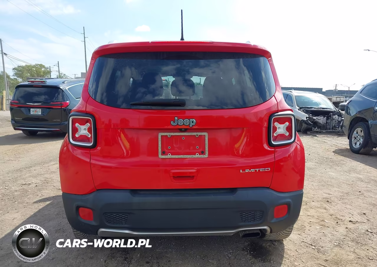 2018 Jeep Renegade Limited Fwd VIN:ZACCJADBXJPH54725 - 16