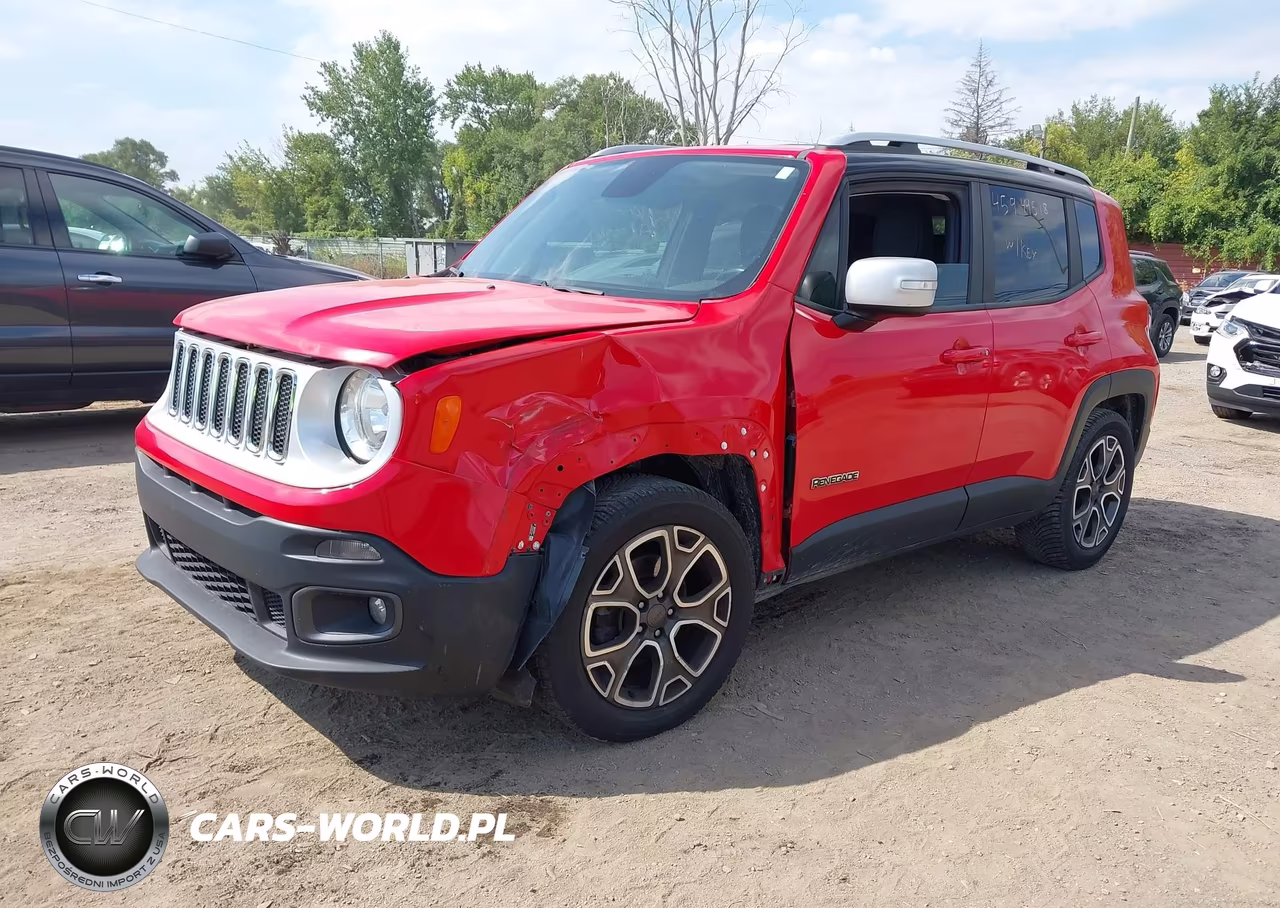 2018 Jeep Renegade Limited Fwd VIN:ZACCJADBXJPH54725 - 2