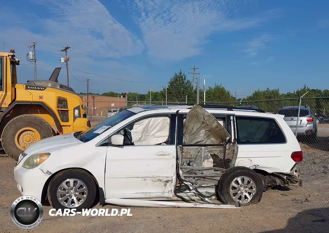 2008 Honda Odyssey Ex-L VIN:5FNRL38718B056740 - 14