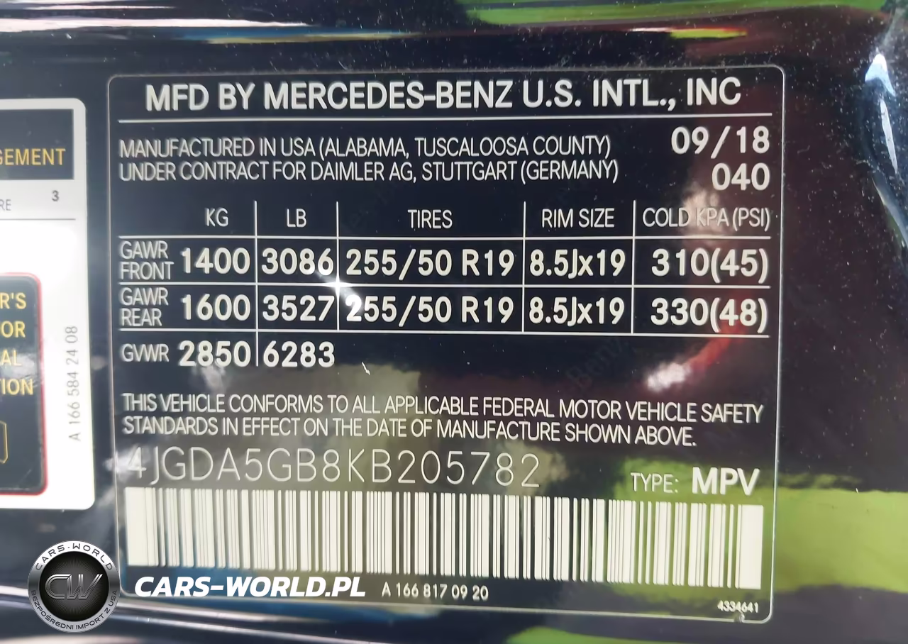 2019 Mercedes-Benz Gle 400 4Matic VIN:4JGDA5GB8KB205782 - 9