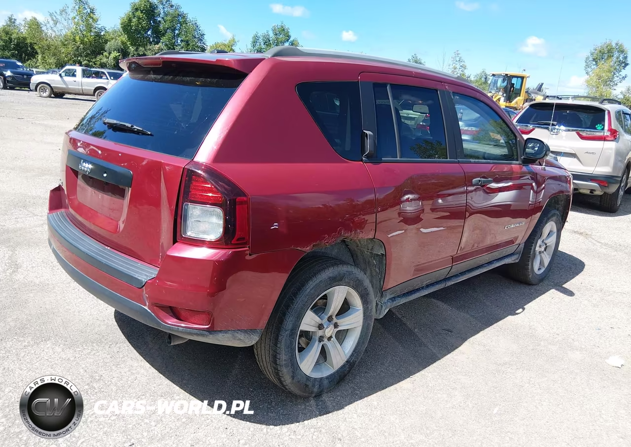 2017 Jeep Compass Sport VIN:1C4NJDBB7HD168327 - 4