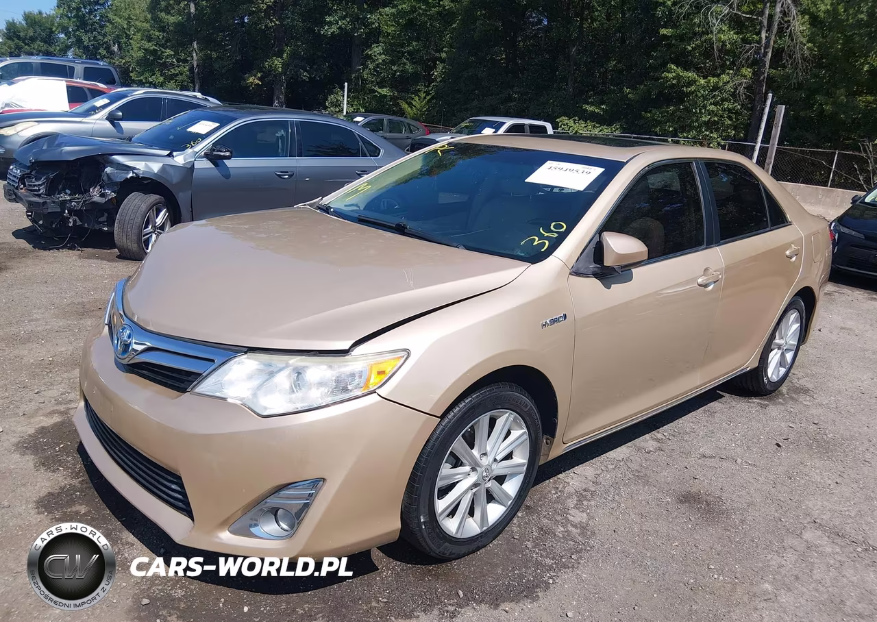 2012 Toyota Camry Hybrid Xle VIN:4T1BD1FK6CU055864 - 2