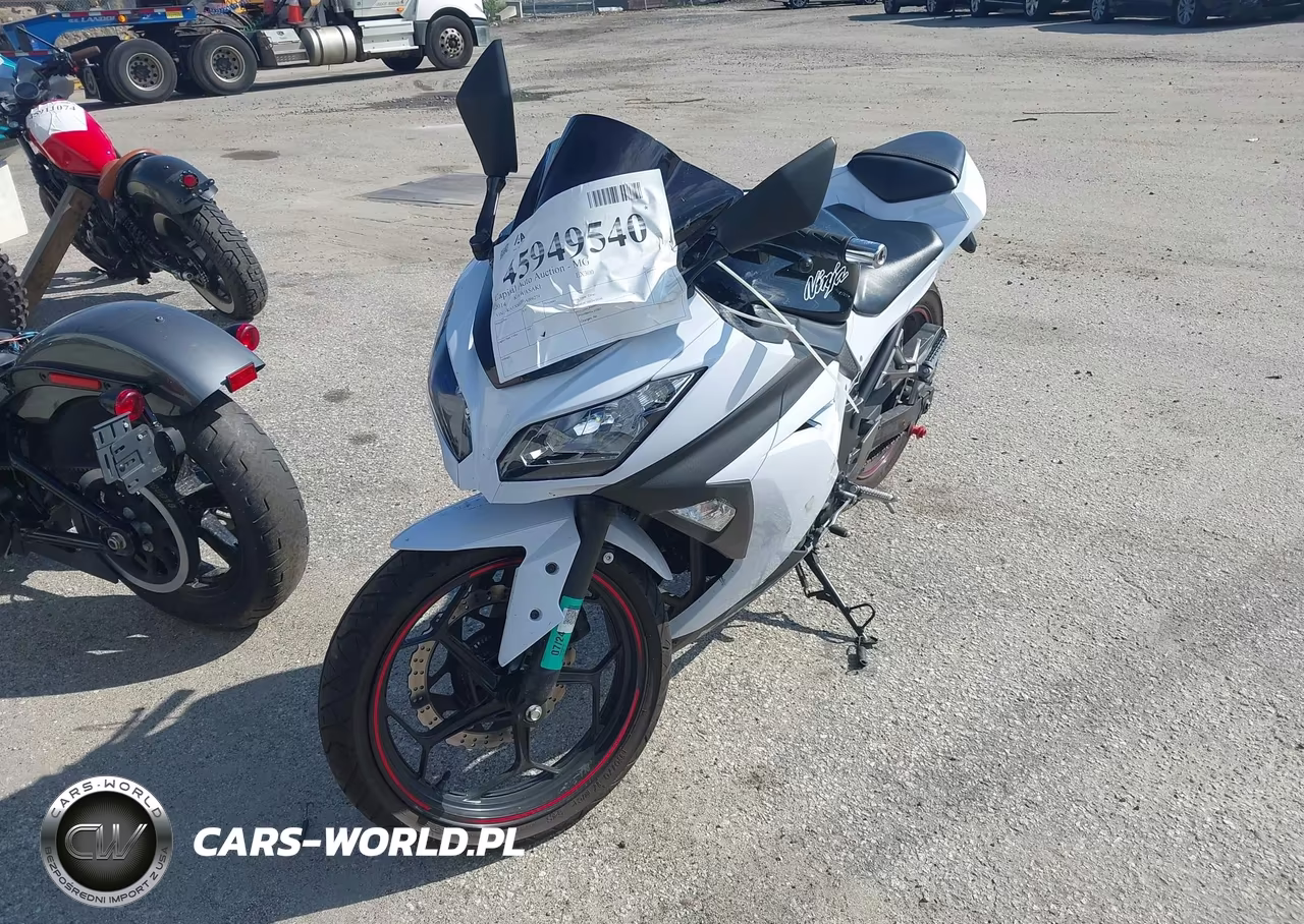 2014 Kawasaki Ex300 B VIN:JKAEX8B18EA006274 - 2