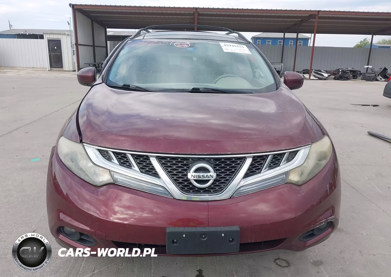 2011 Nissan Murano Sv VIN:JN8AZ1MW9BW185314 - 11