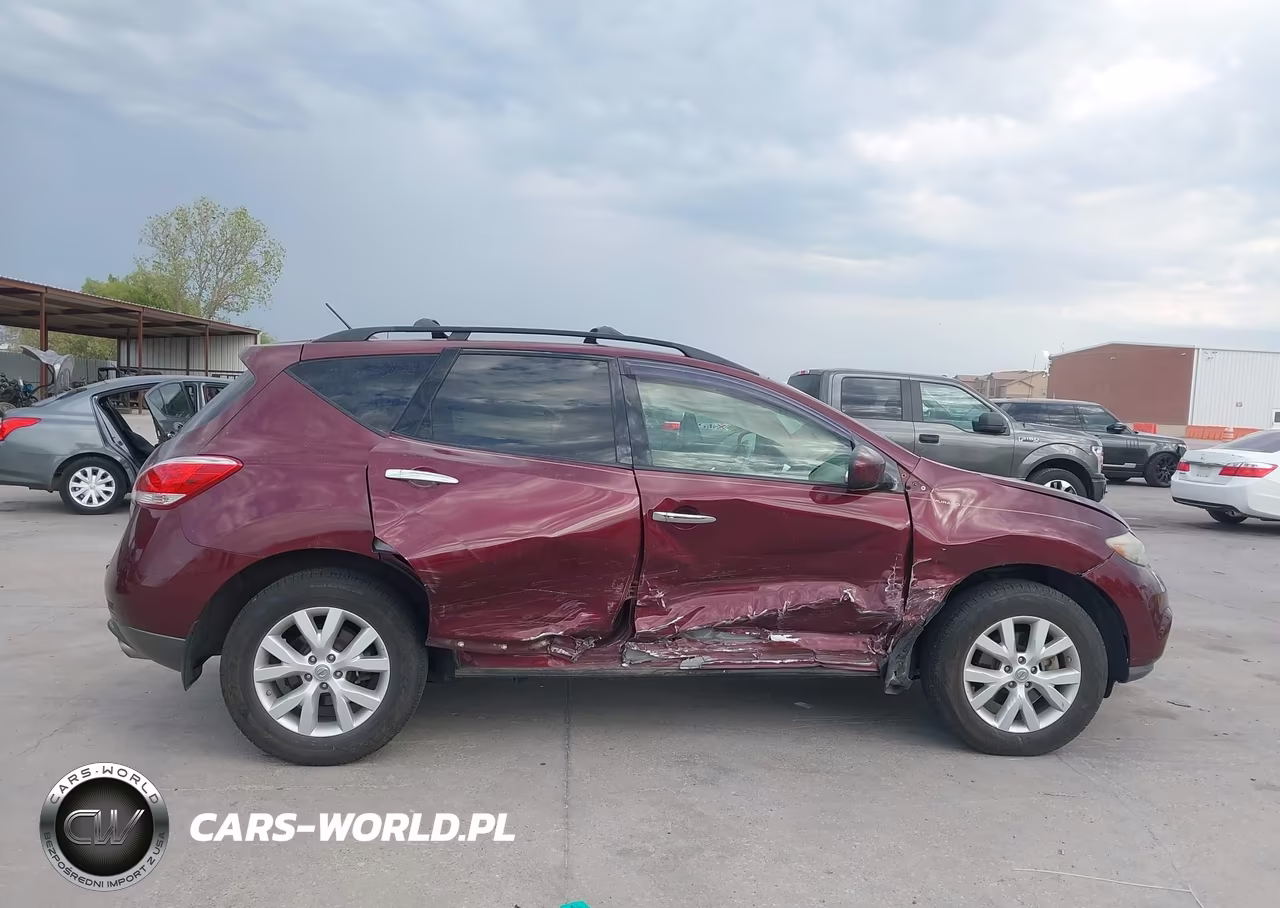 2011 Nissan Murano Sv VIN:JN8AZ1MW9BW185314 - 12