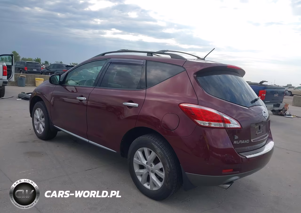 2011 Nissan Murano Sv VIN:JN8AZ1MW9BW185314 - 3
