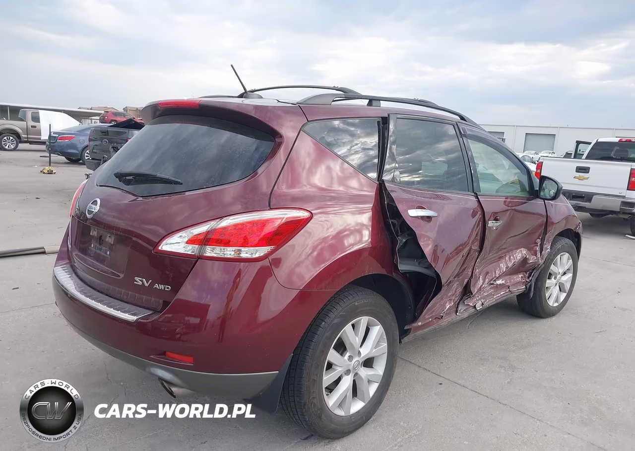 2011 Nissan Murano Sv VIN:JN8AZ1MW9BW185314 - 4