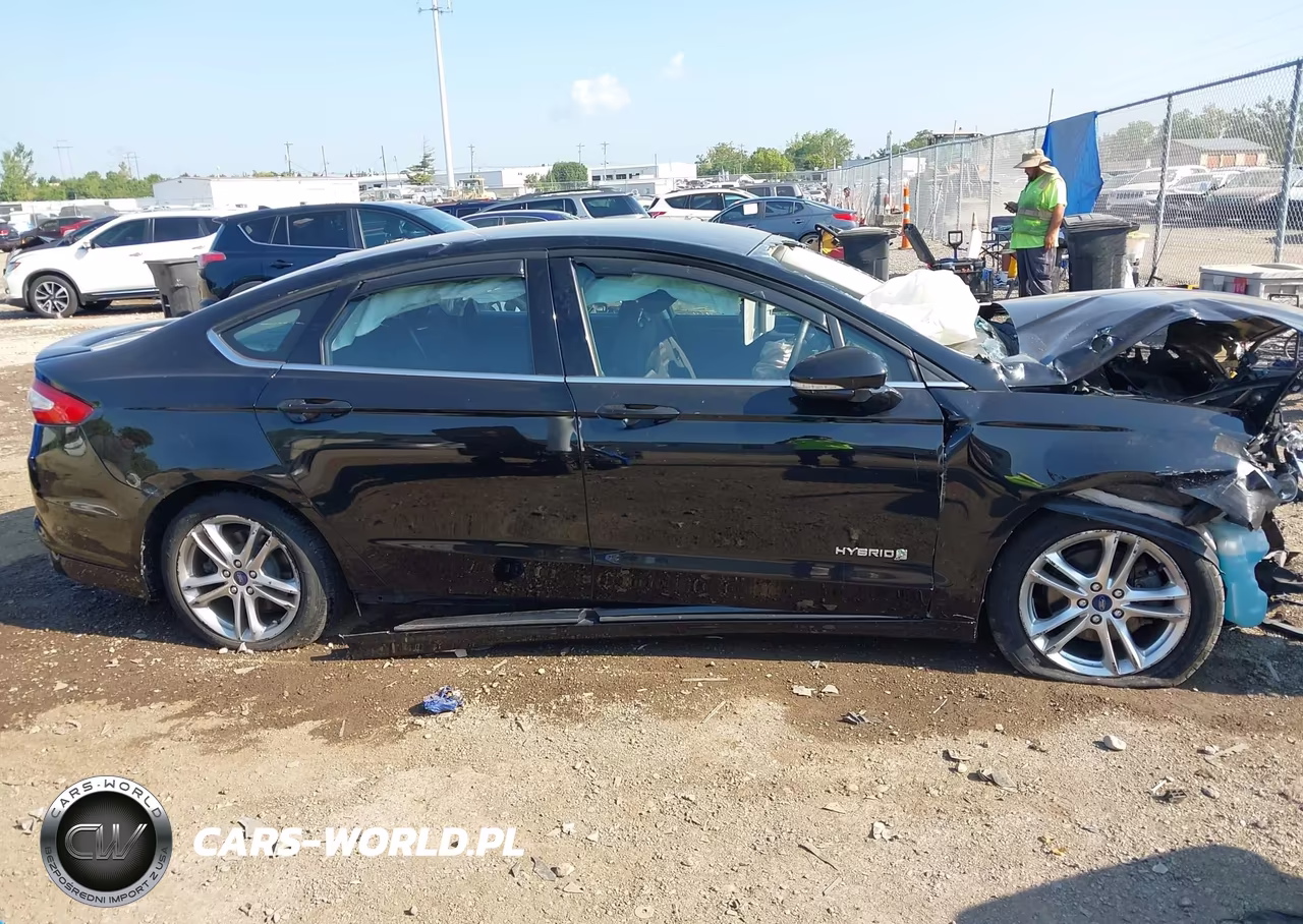 2016 Ford Fusion Hybrid Se VIN:3FA6P0LU4GR300435 - 14