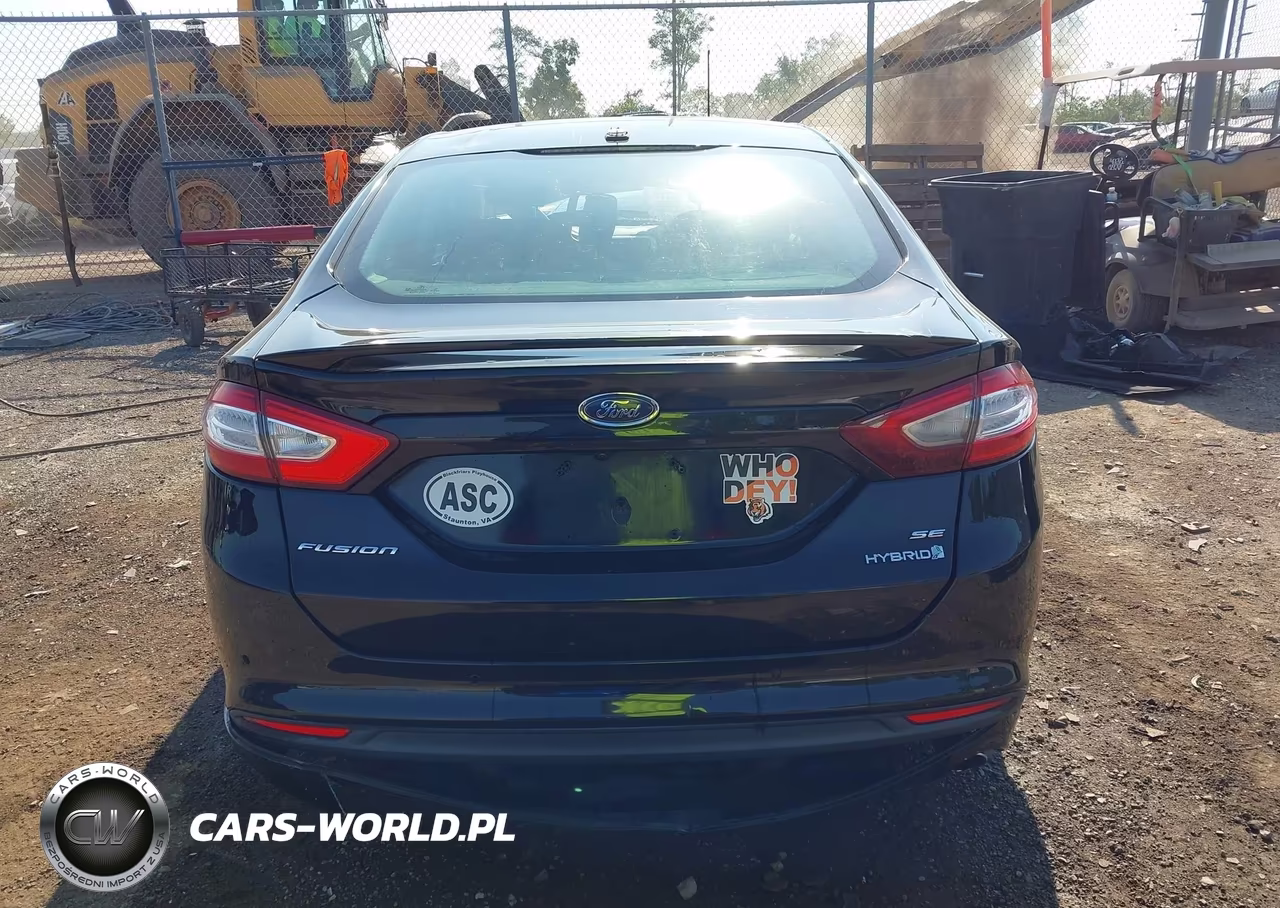 2016 Ford Fusion Hybrid Se VIN:3FA6P0LU4GR300435 - 17