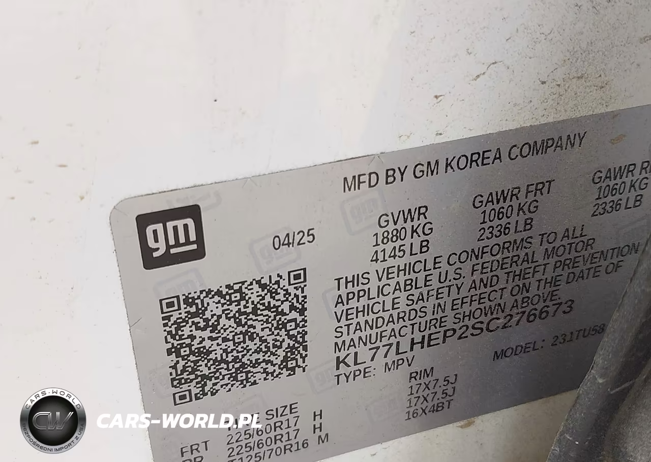 2025 Chevrolet Trax Fwd Lt VIN:KL77LHEP2SC276673 - 9