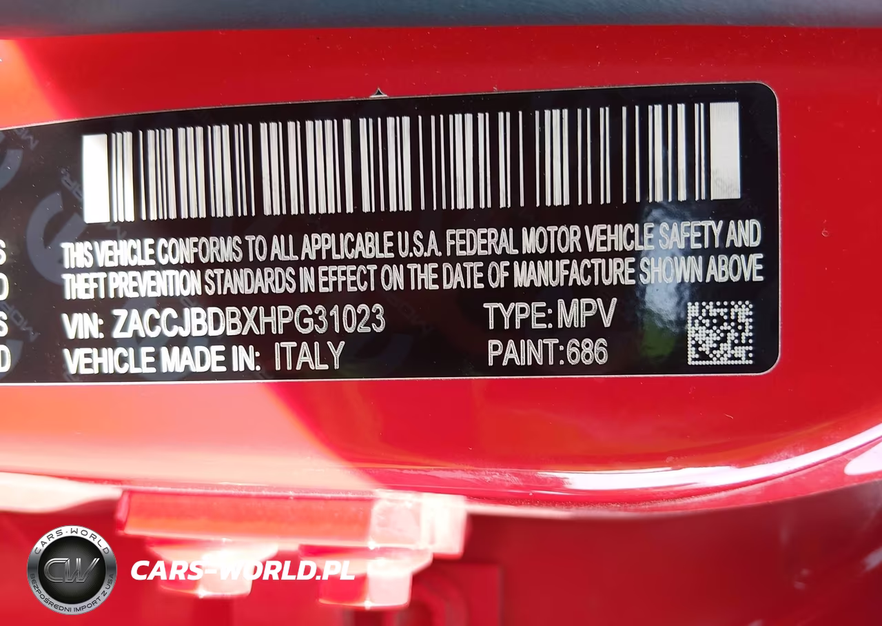 2017 Jeep Renegade Limited VIN:ZACCJBDBXHPG31023 - 9